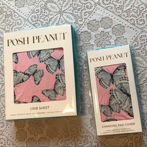 Posh Peanut Beatrice Sheet & Changing Pad Cover